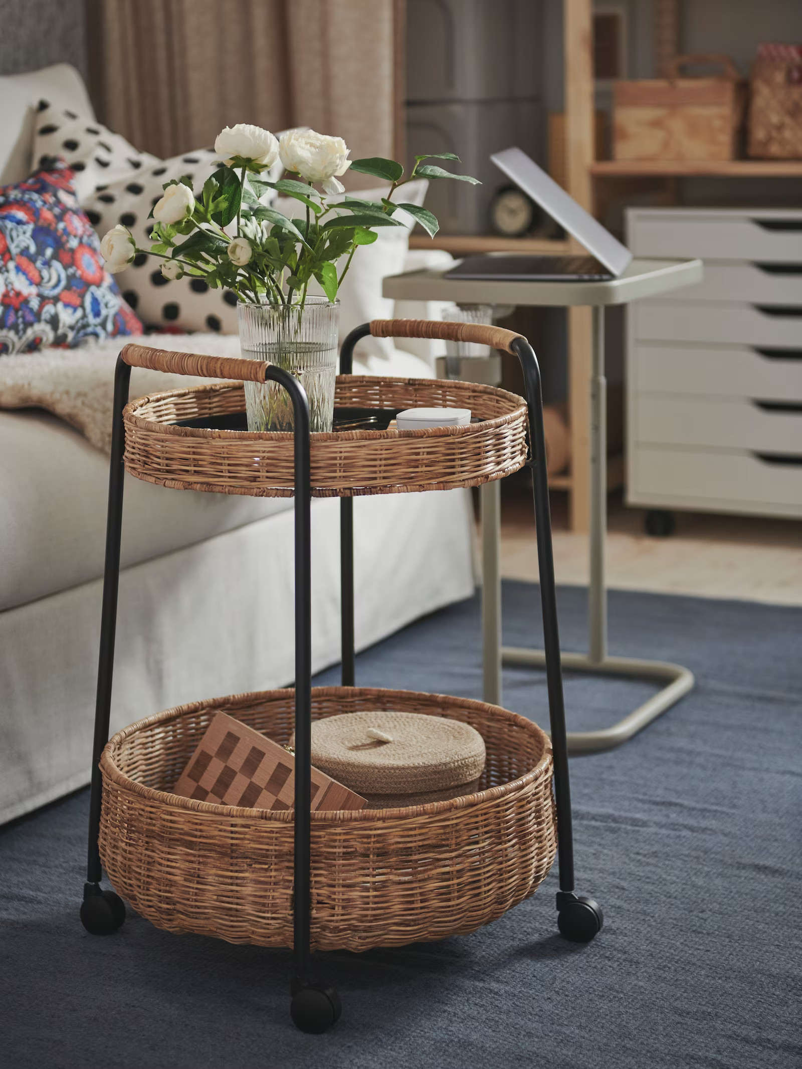 Comment aménager une chambre multi-fonctions chambre d'amis bureau IKEA