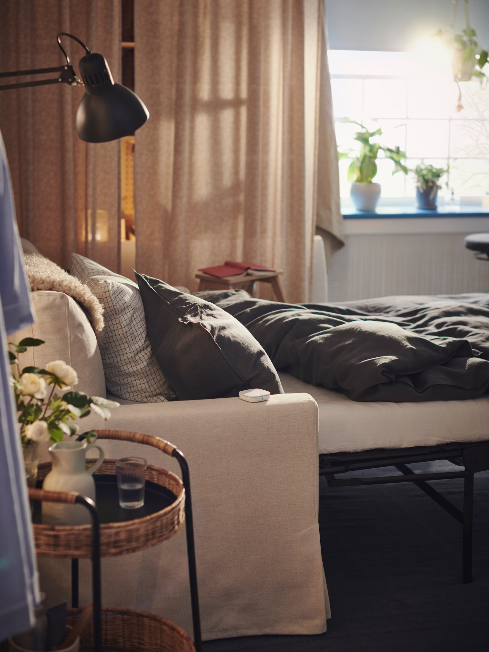 Comment aménager une chambre multi-fonctions chambre d'amis bureau IKEA