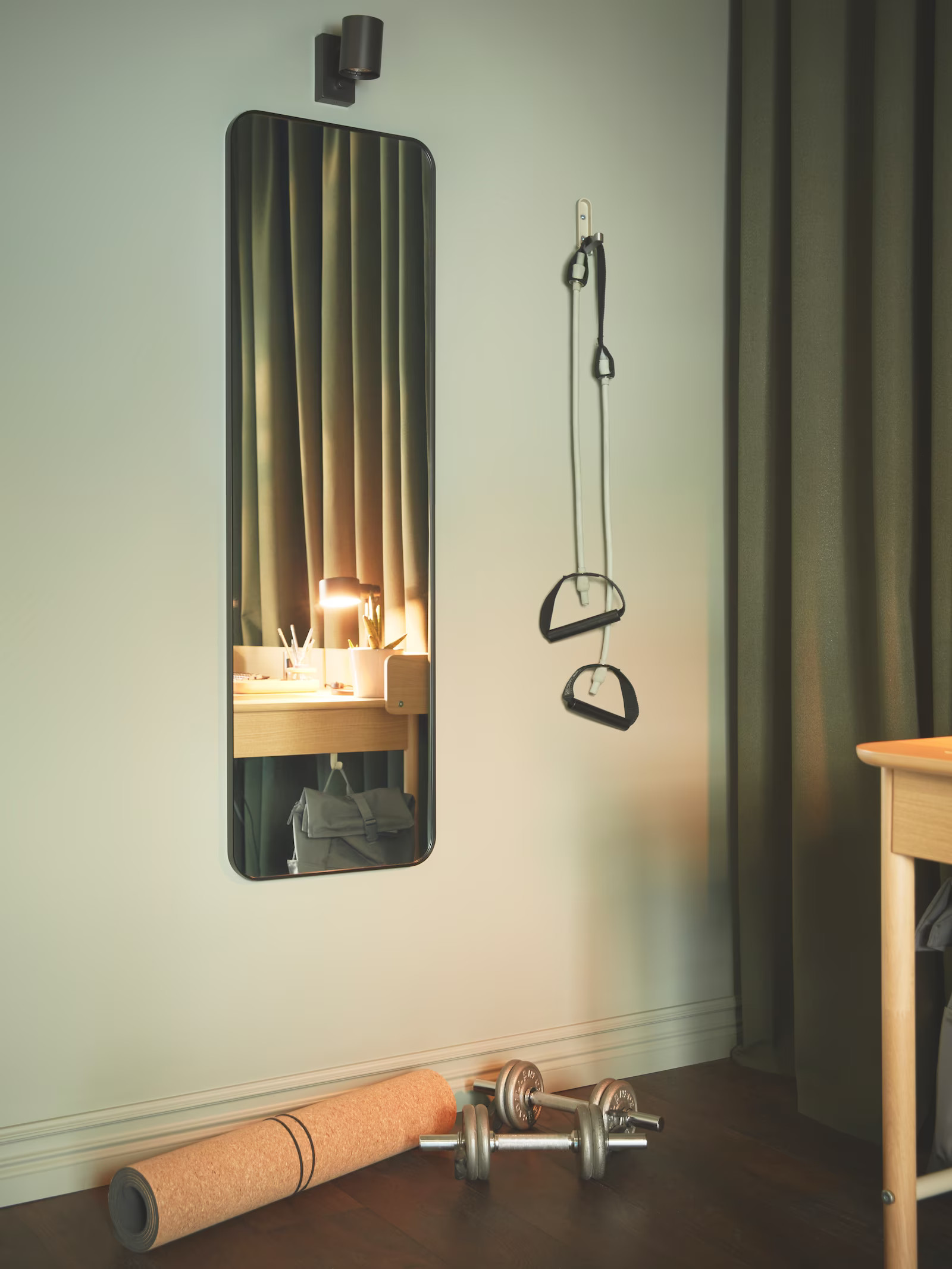 espace sport dans chambre
