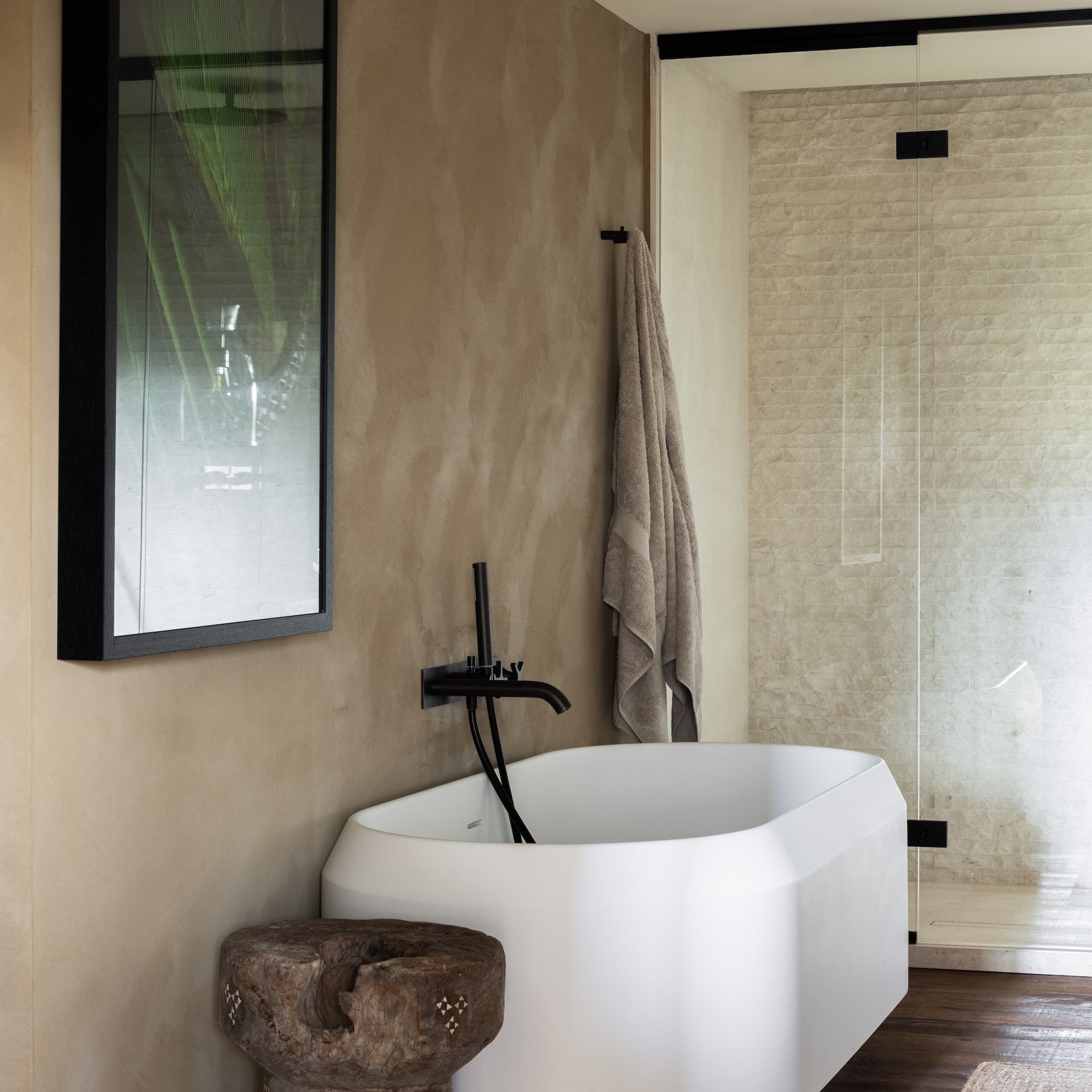 salle de bain murs enduits salle de bain murs enduits