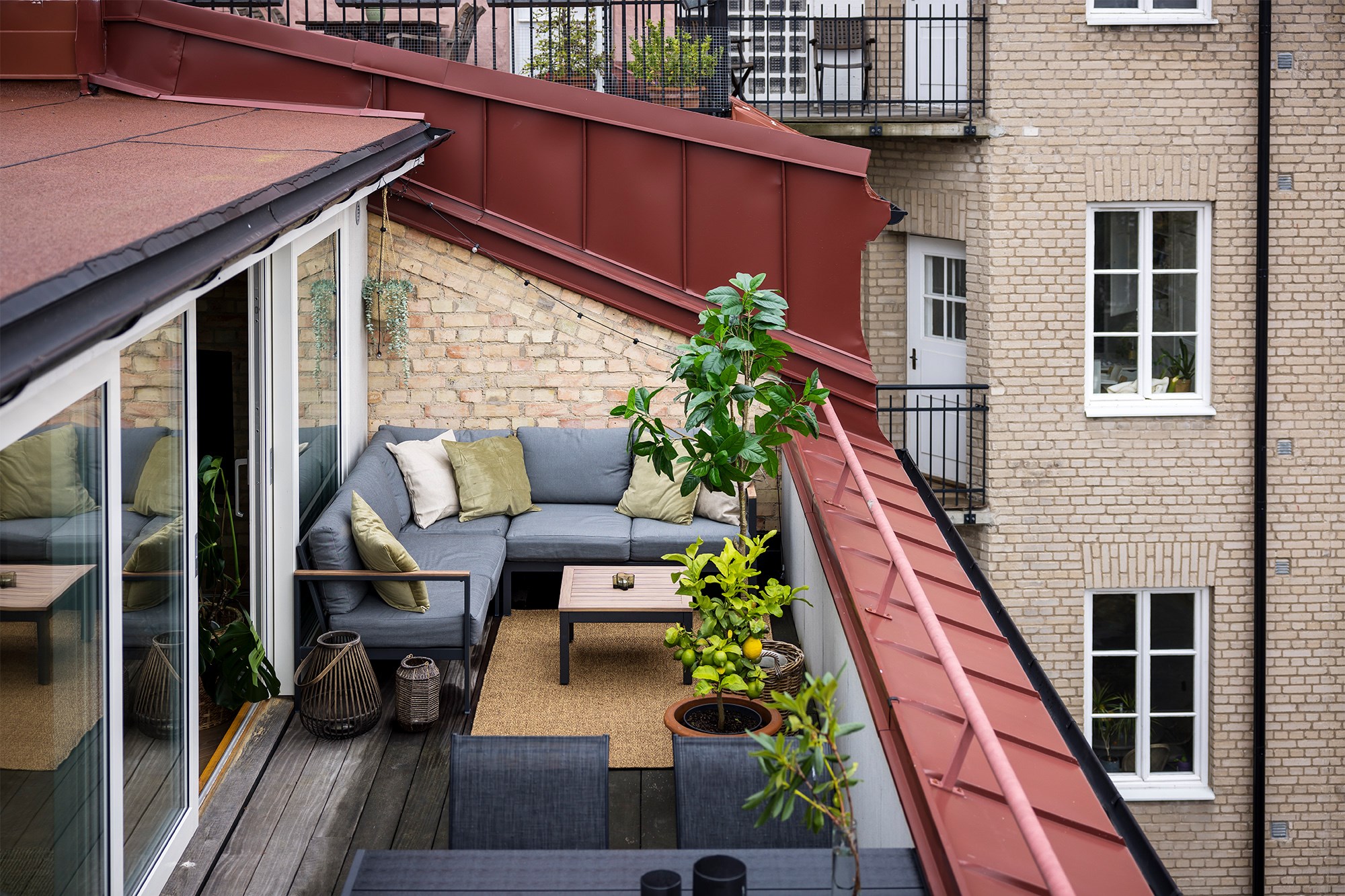 terrasse type tropézienne