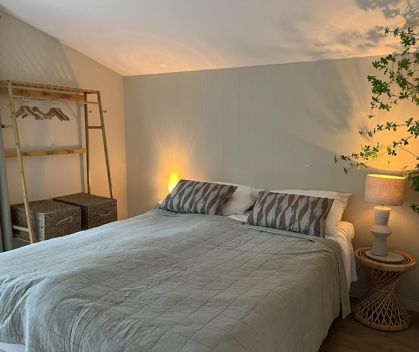 chambre petite maison en bois pour deux