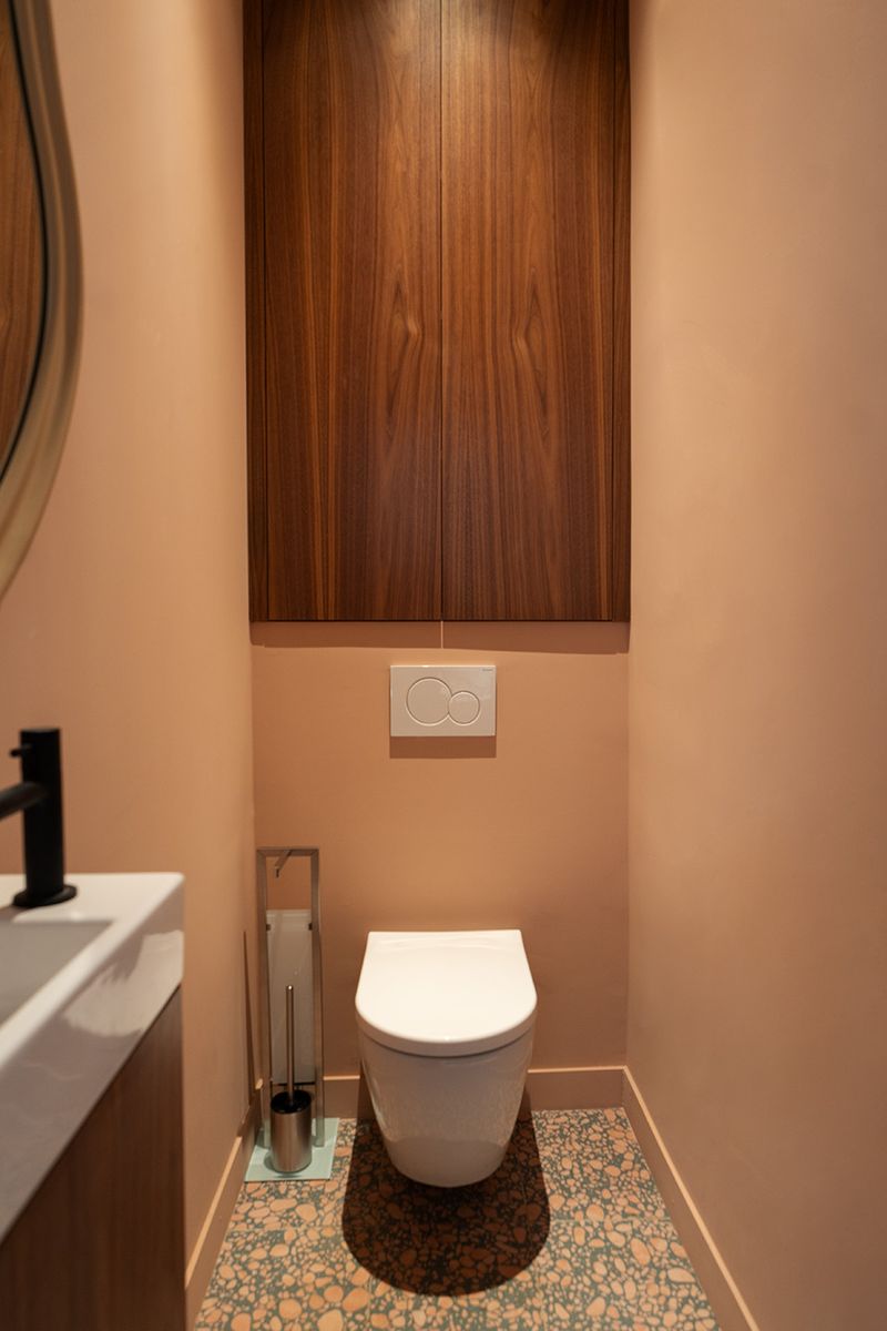 toilette appartement Paris décoration design toilette appartement Paris décoration design