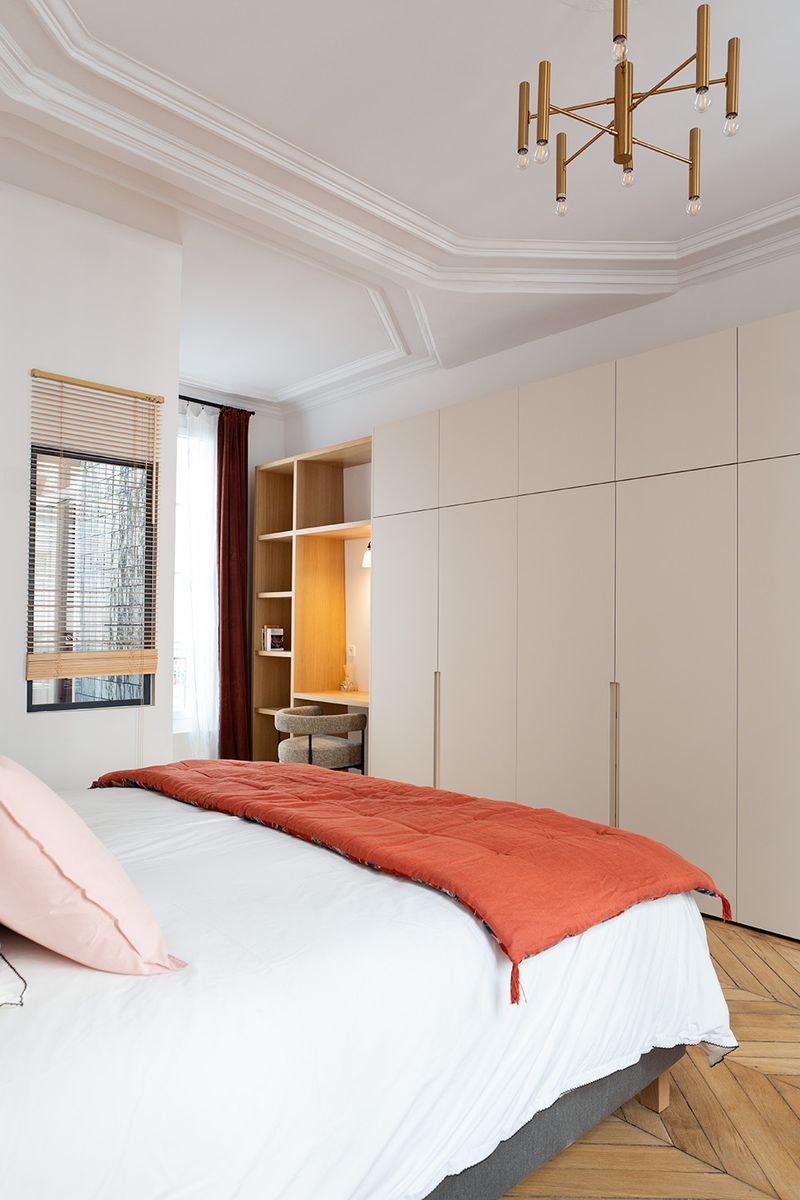 chambre décoration design appartement Paris chambre décoration design appartement Paris