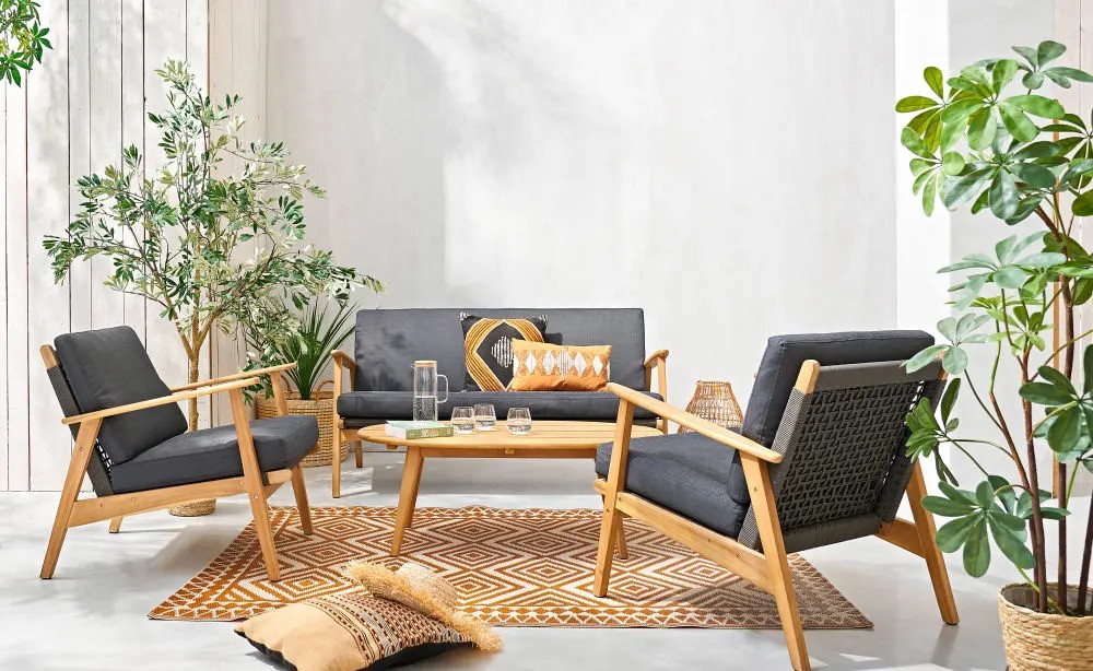 salon de jardin maisons du Monde 2024