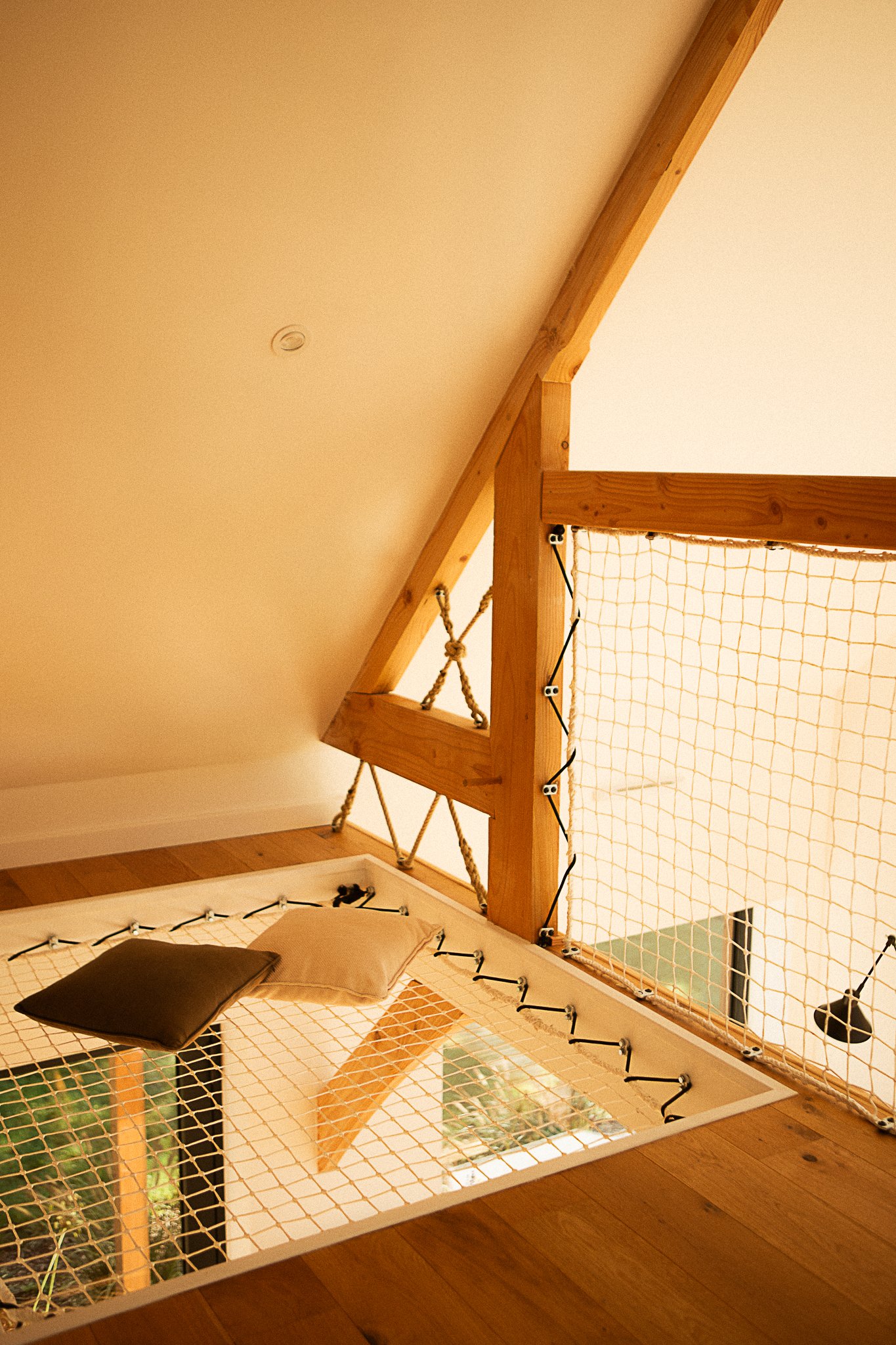 mezzanine avec filet Douarenn
