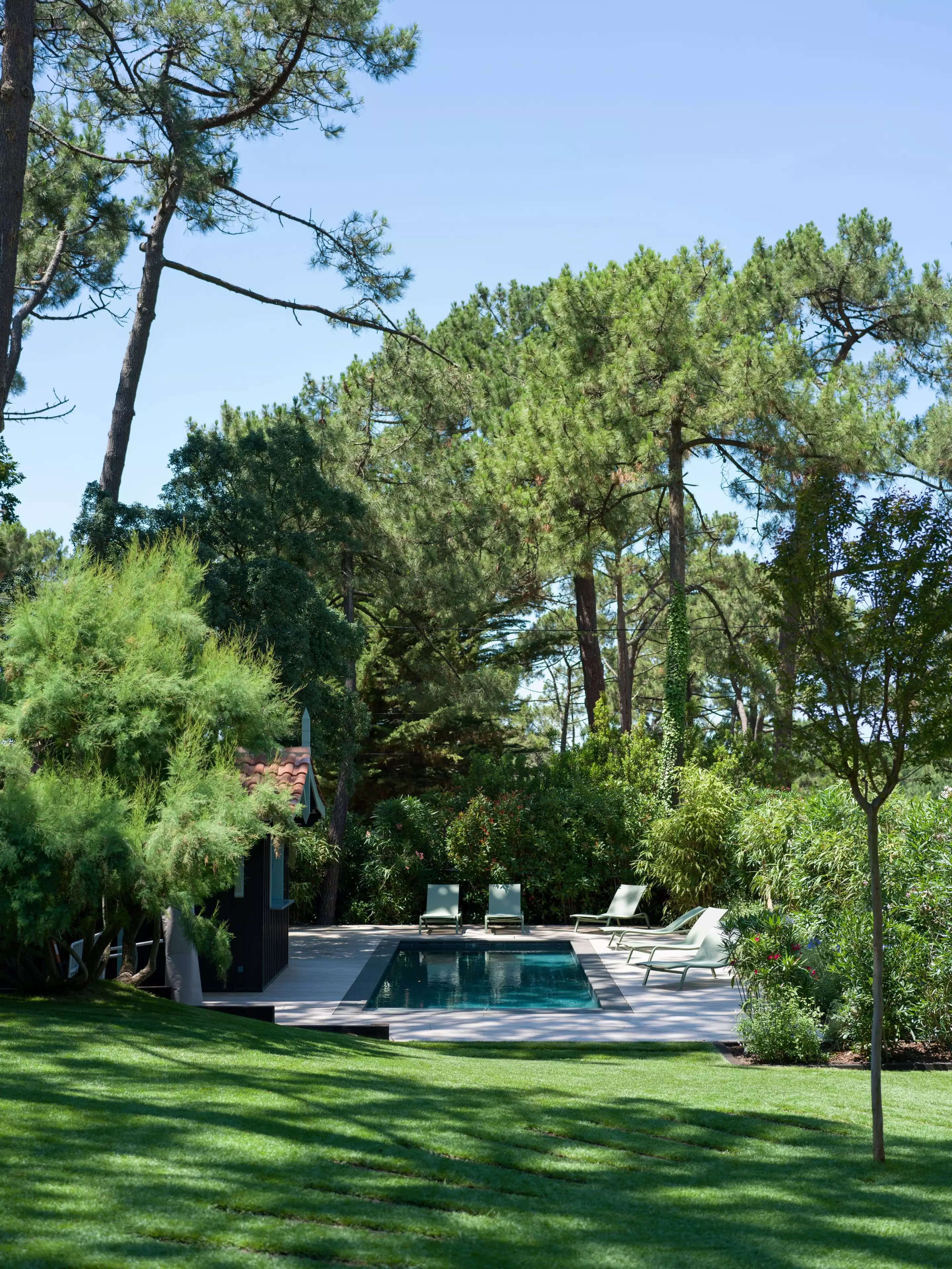 piscine maison en bois villa Mélyne Cap Ferret piscine maison en bois villa Mélyne Cap Ferret