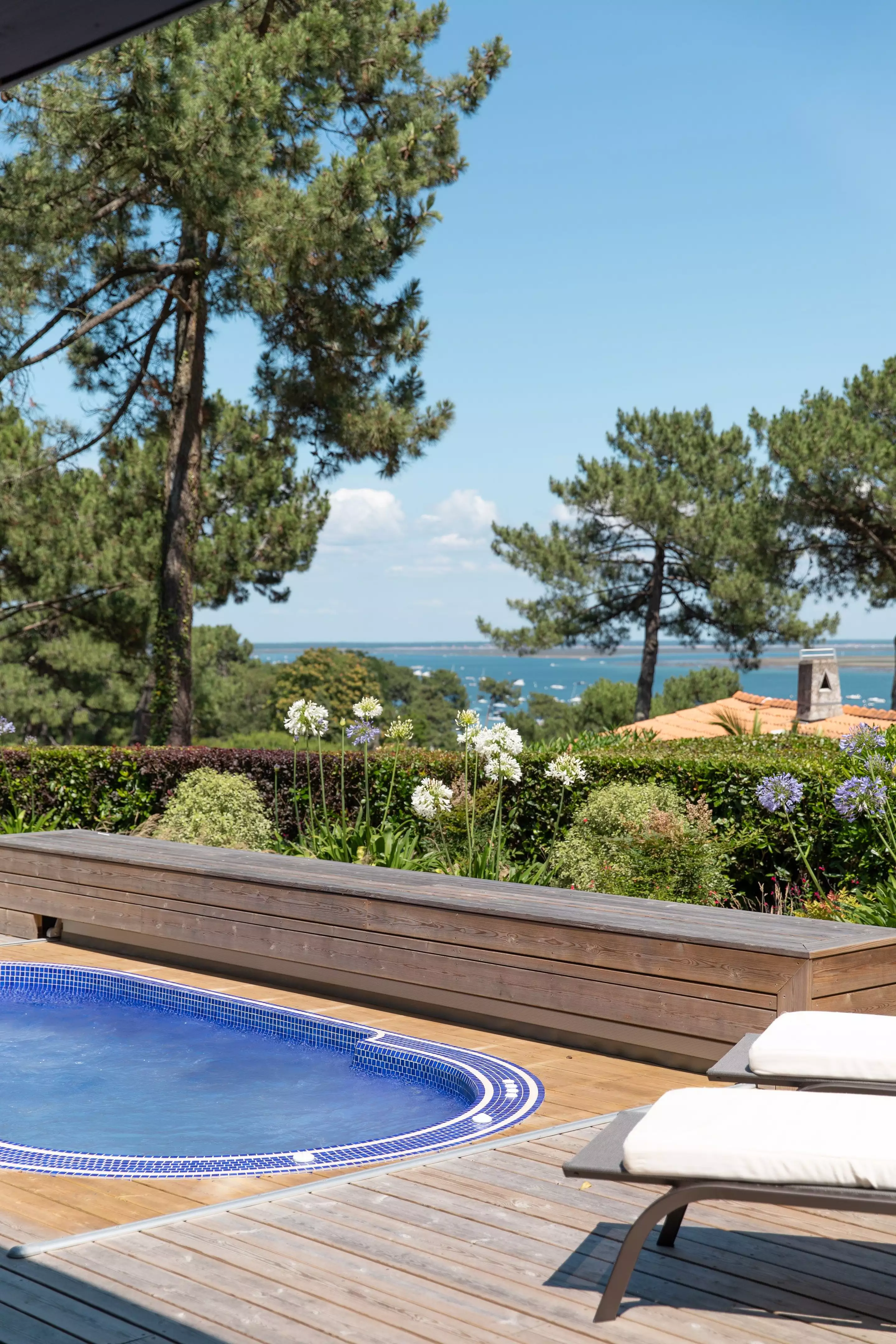 terrasse maison en bois villa Mélyne Cap Ferret terrasse maison en bois villa Mélyne Cap Ferret