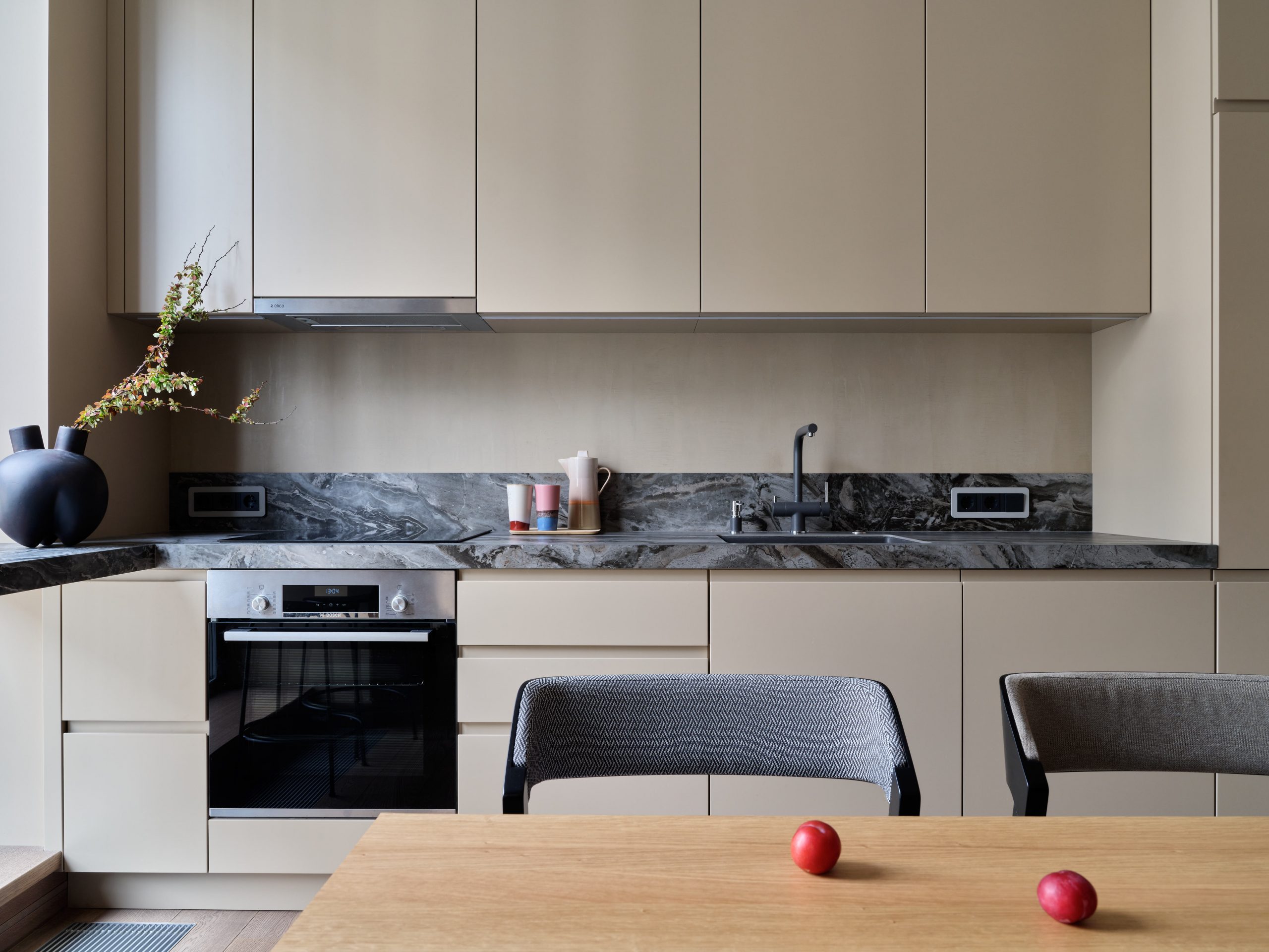cuisine ouverte beige