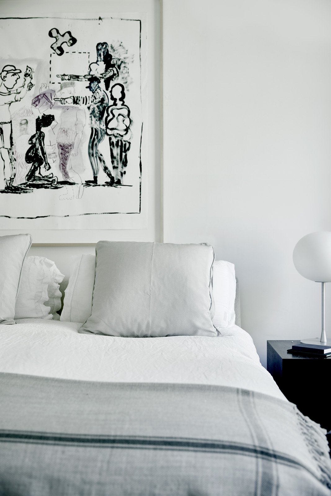 chambre décoration blanche
