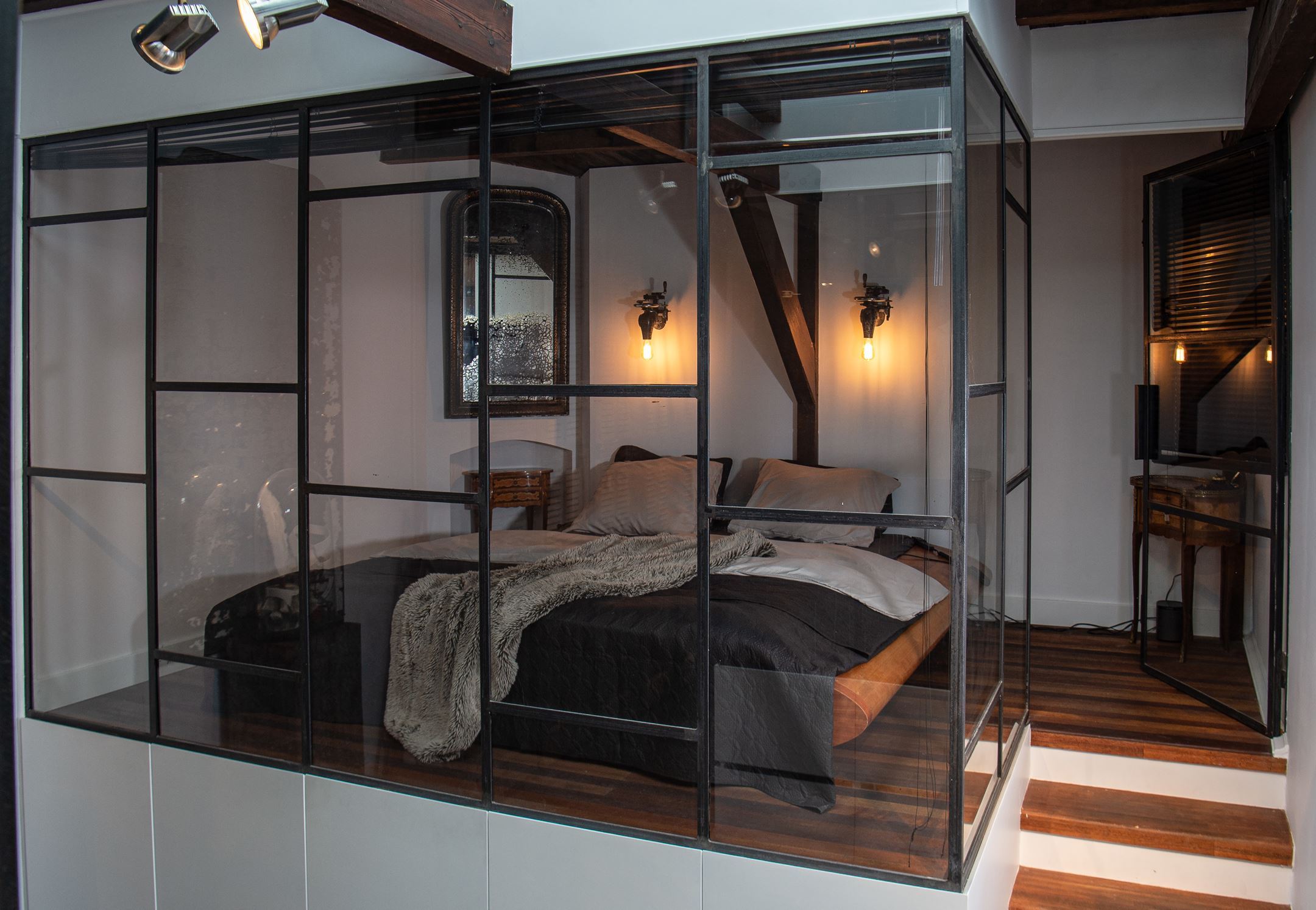 chambre avec verrière maison loft chambre avec verrière maison loft