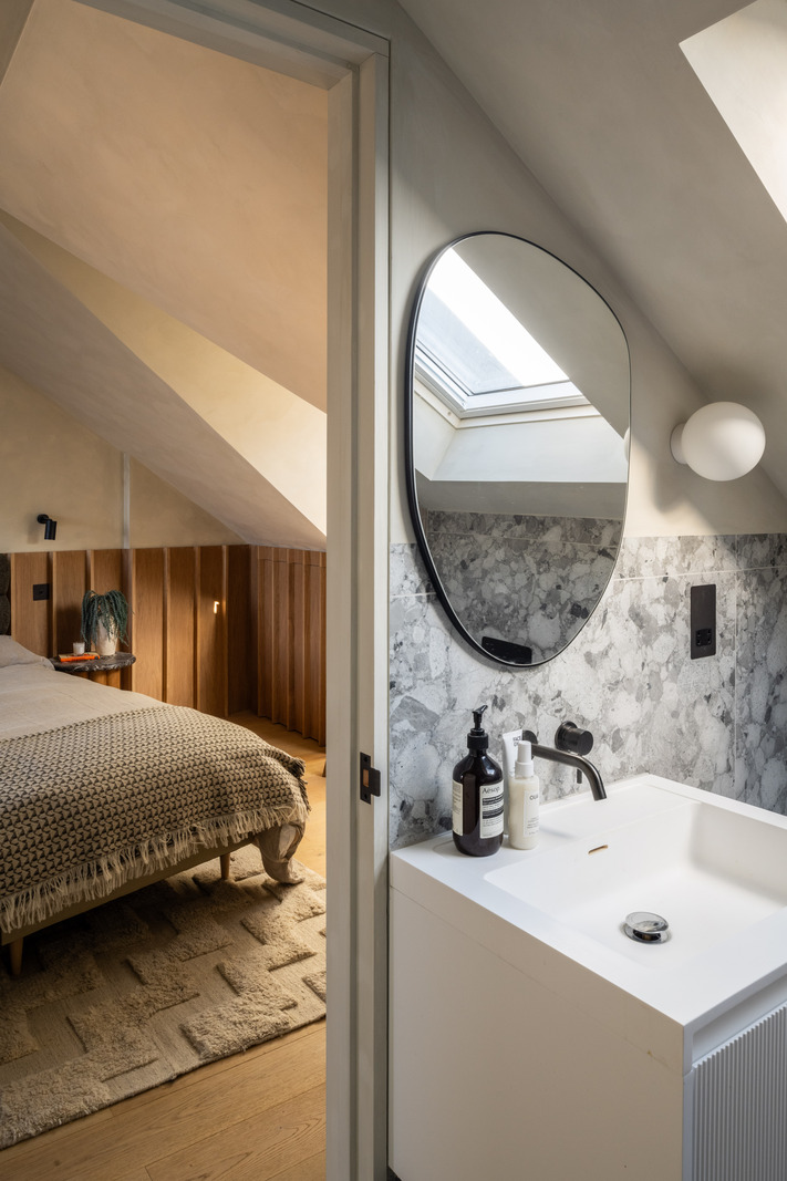salle de bain marbre