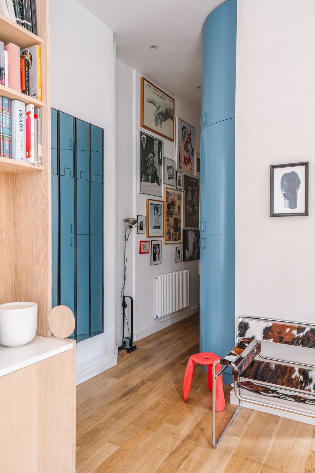 salon avec mobilier sur mesure
