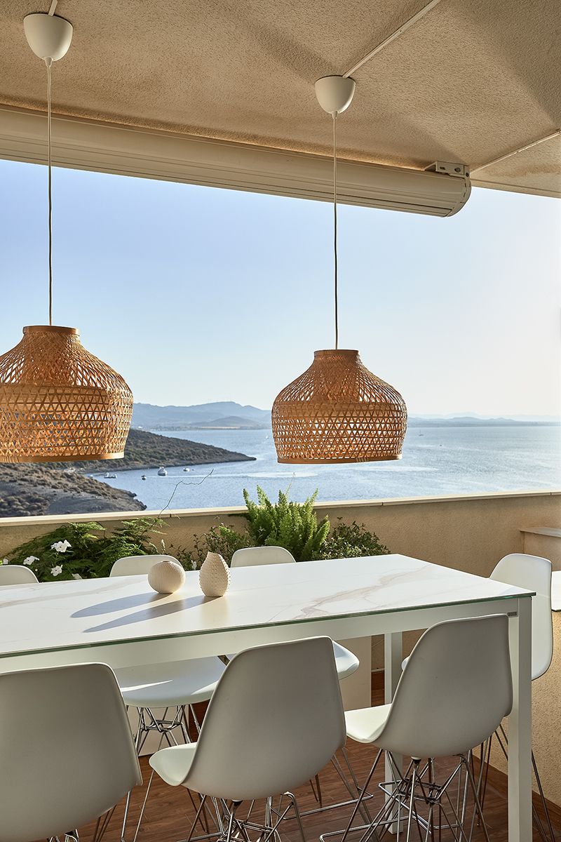 terrasse vue mer décoration contemporaine