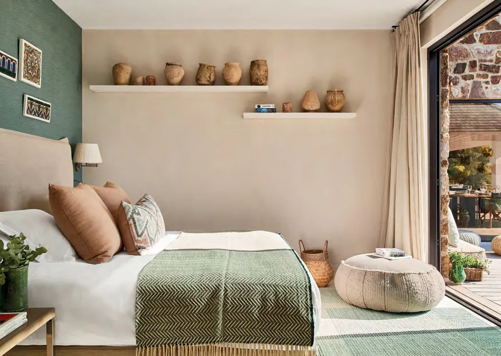chambre maison en pierres Villa Punta Paloma Tarifa