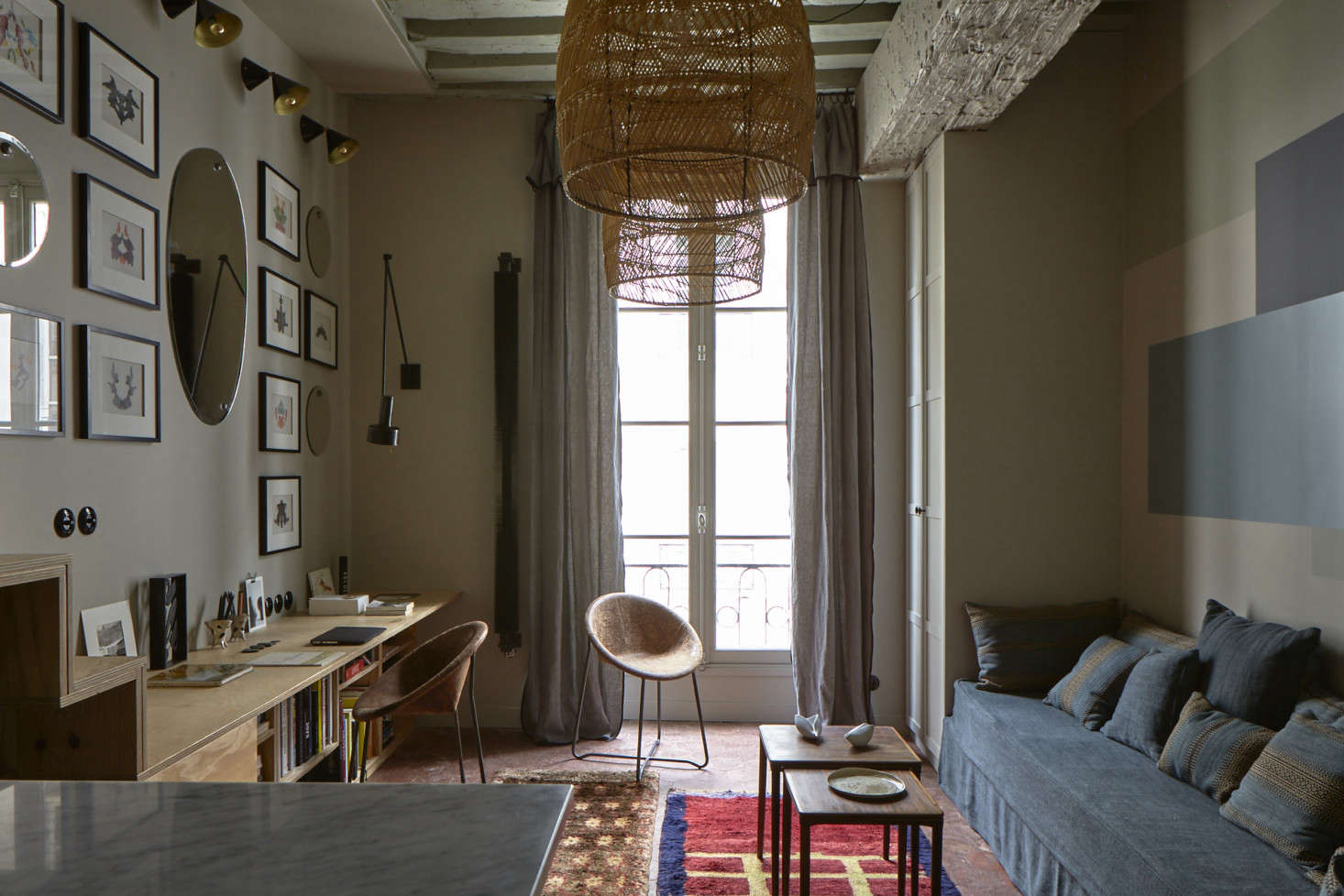 salon appartement Paris