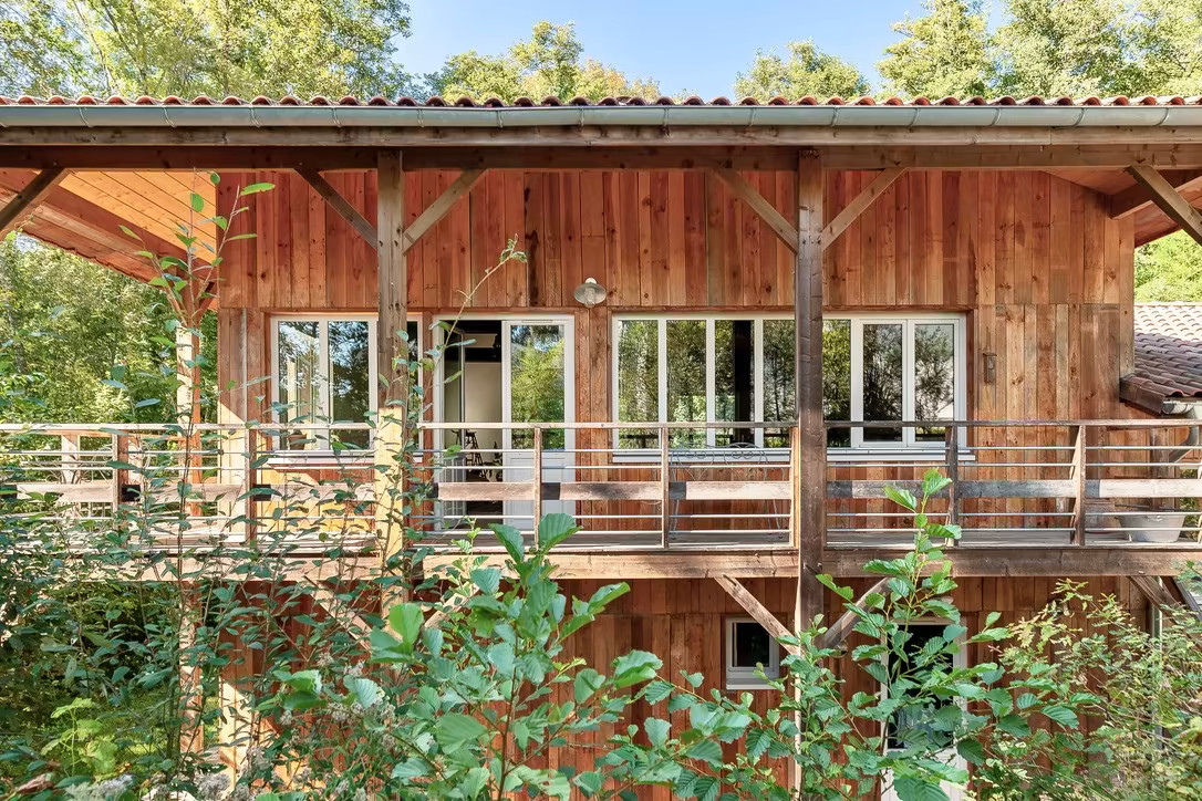maison en bois