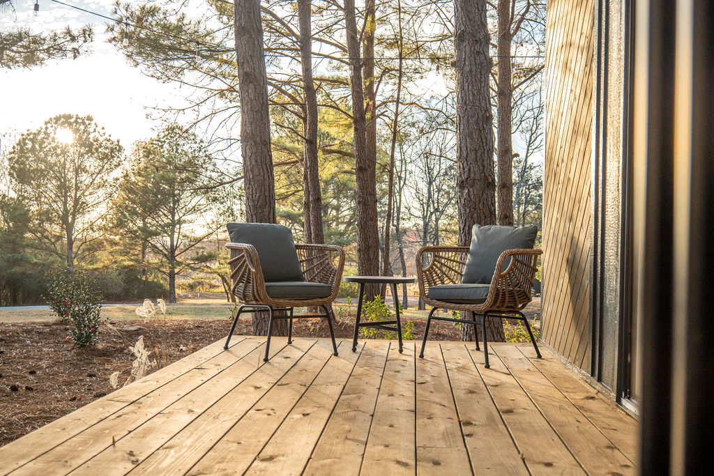 terrasse bois mini maison en bois