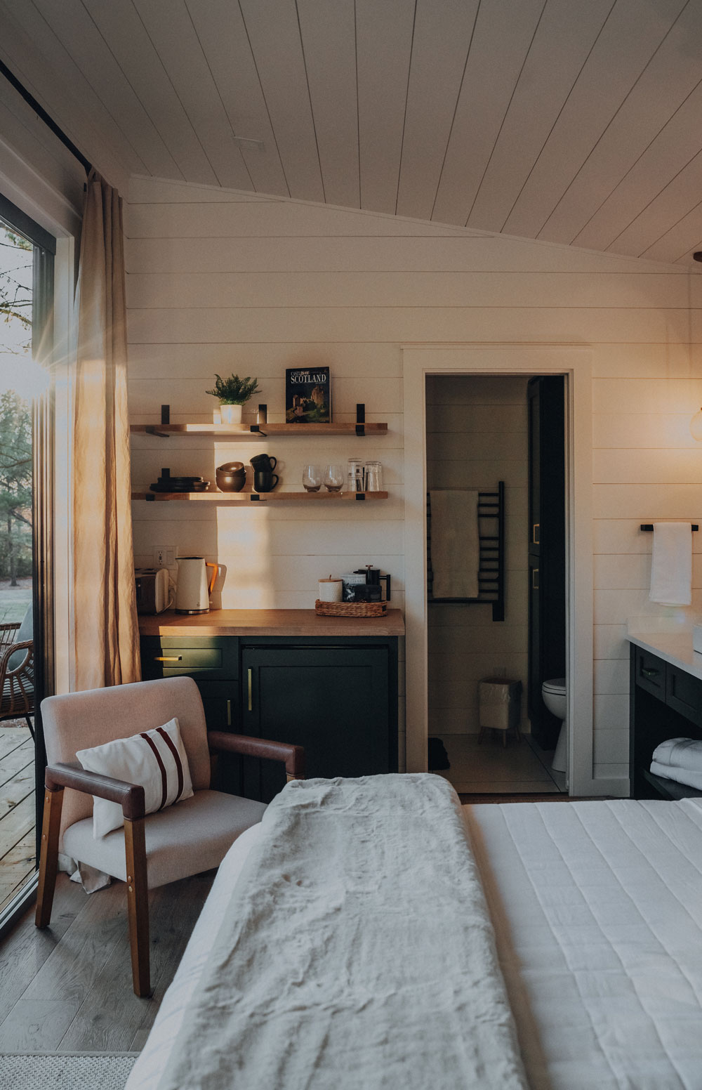 intérieur mini maison en bois