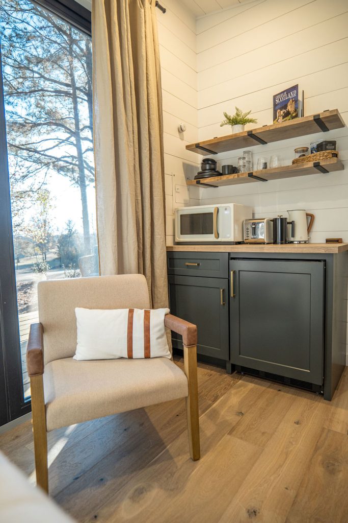 cuisine mini maison en bois