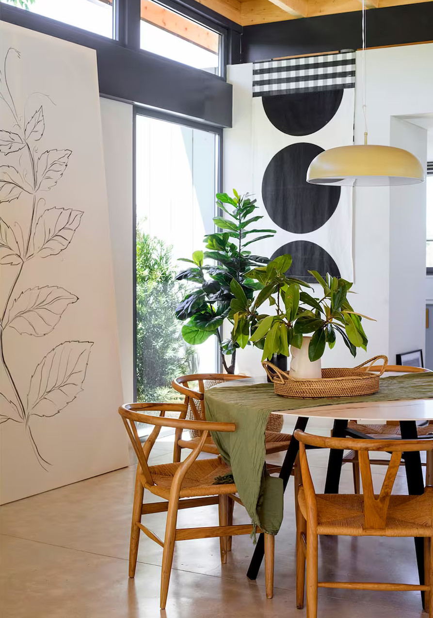salon avec plafond bois décoration contemporaine maison architecte