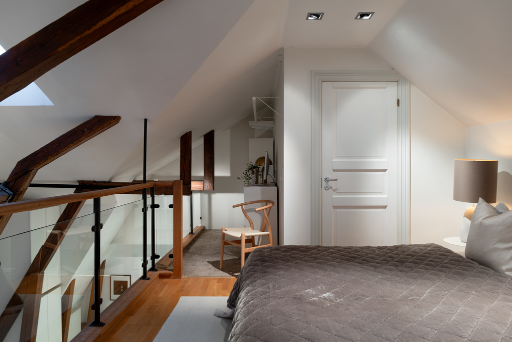 chambre sur mezzanine