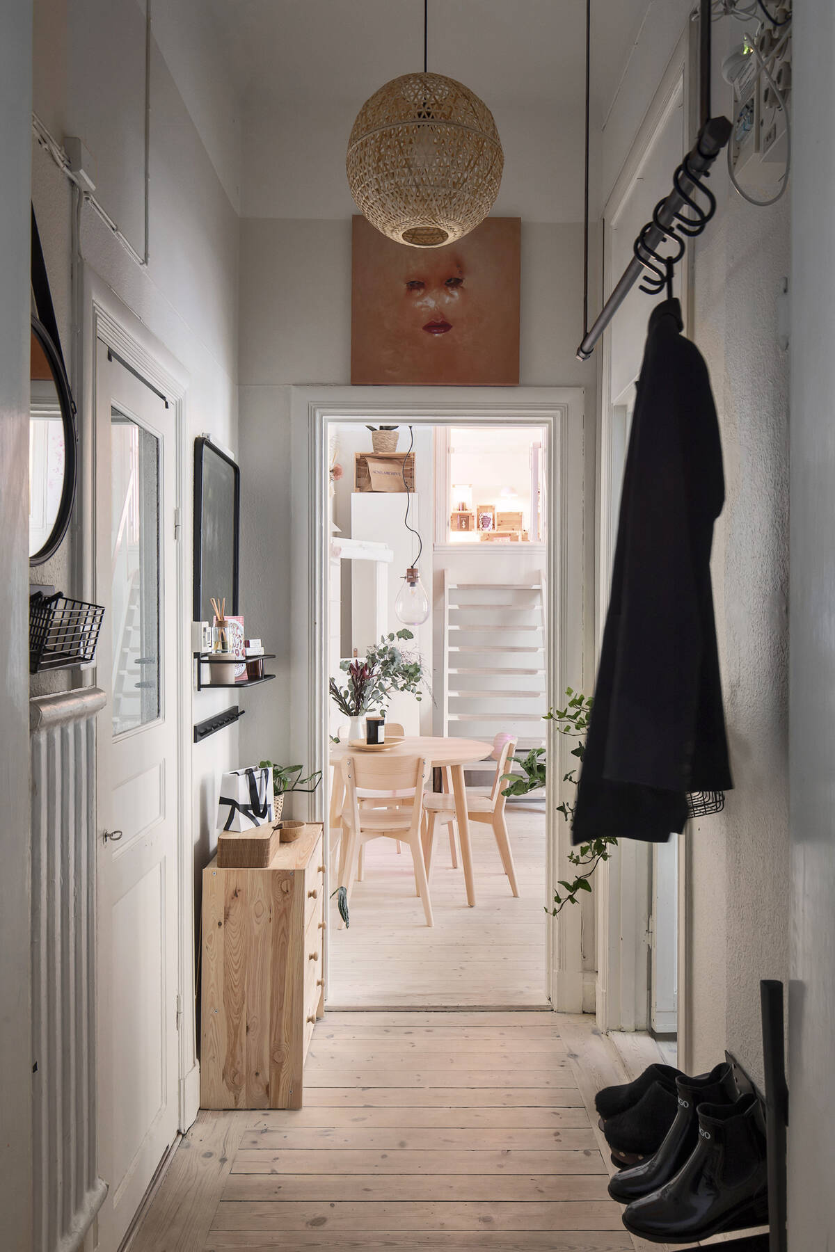 entrée appartement 48m2