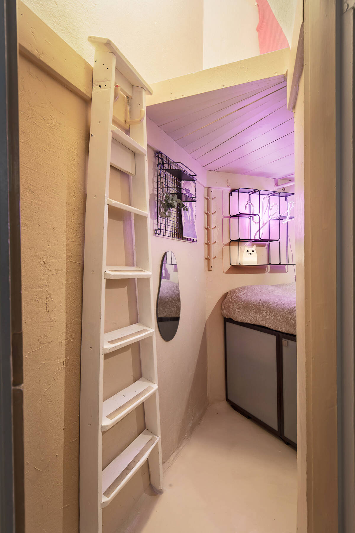 chambre dans ancien placard appartement 48m2