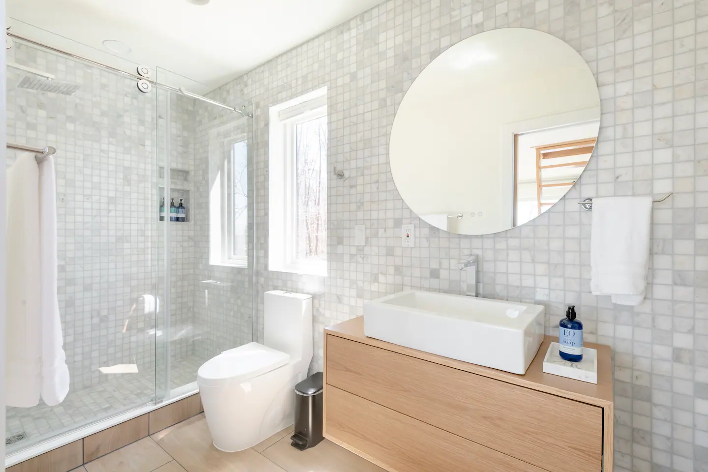 salle de bain blanche et bois salle de bain blanche et bois