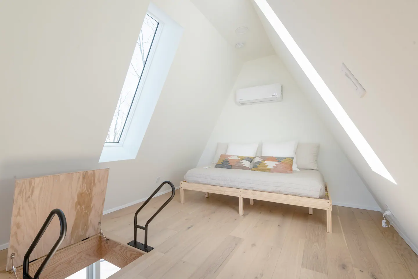 chambre mansardée maison A-Frame chambre mansardée maison A-Frame