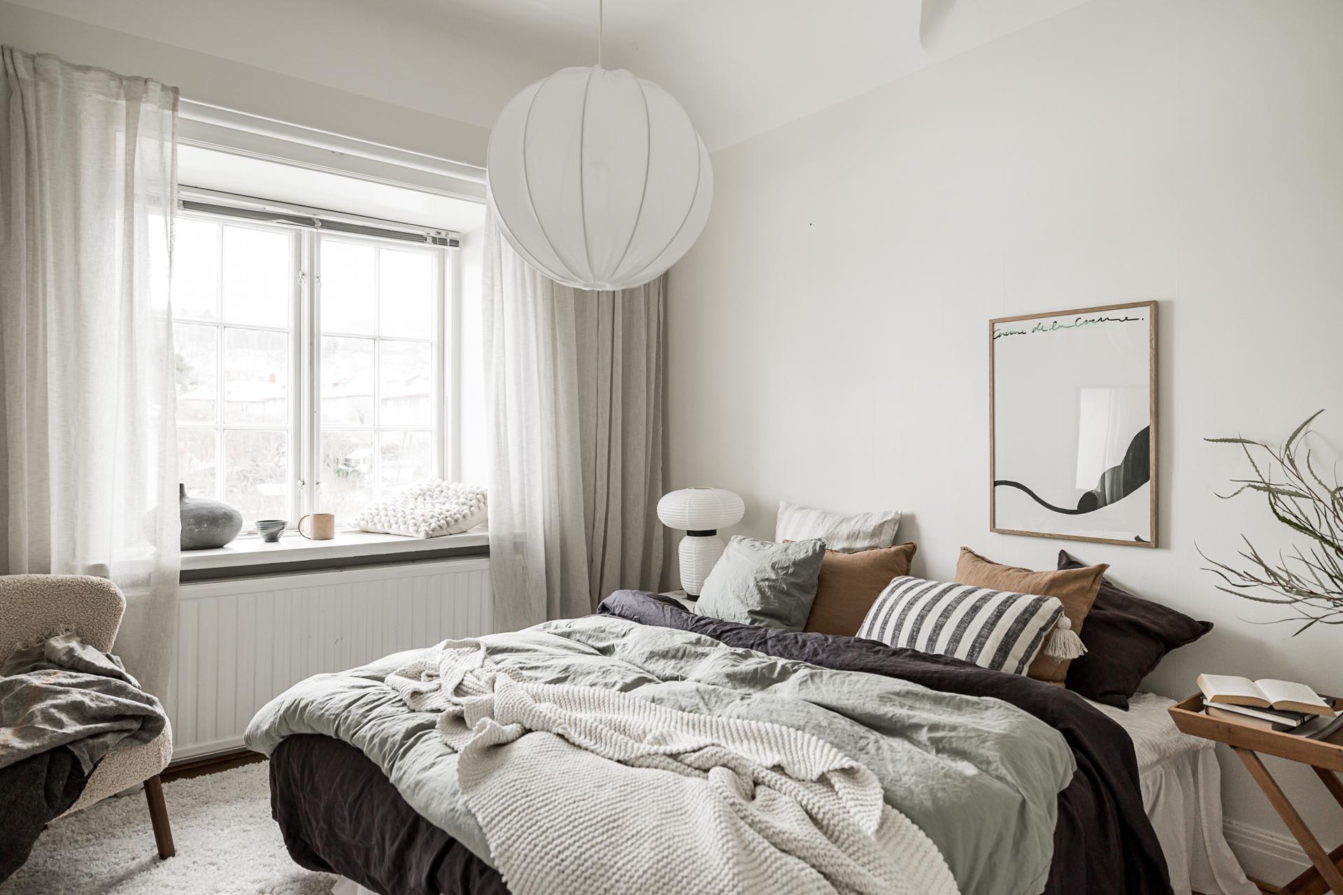 chambre décoration scandinave