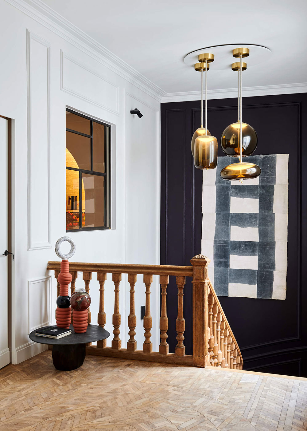 étage duplex haussmannien par Alexandra Boussagol 