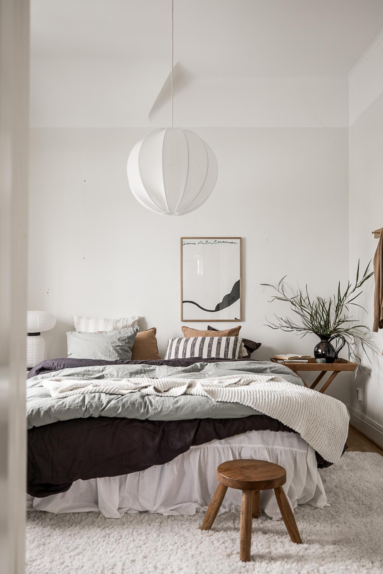 chambre décoration scandinave