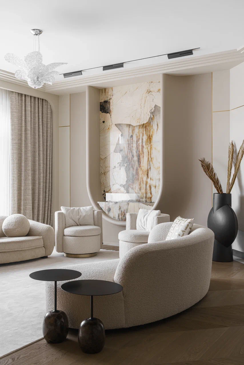 salon décoration contemporaine