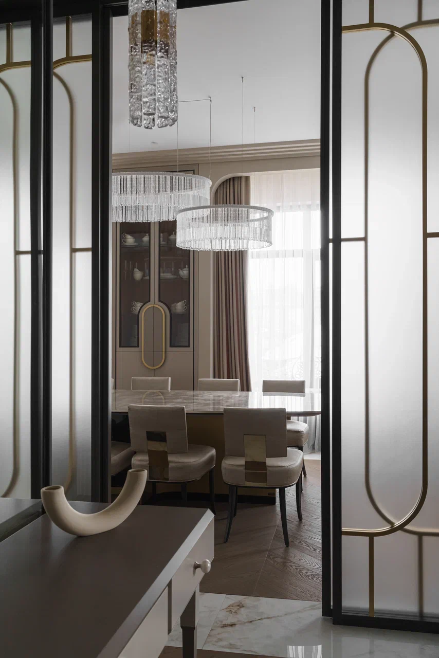 salle à manger décoration contemporaine