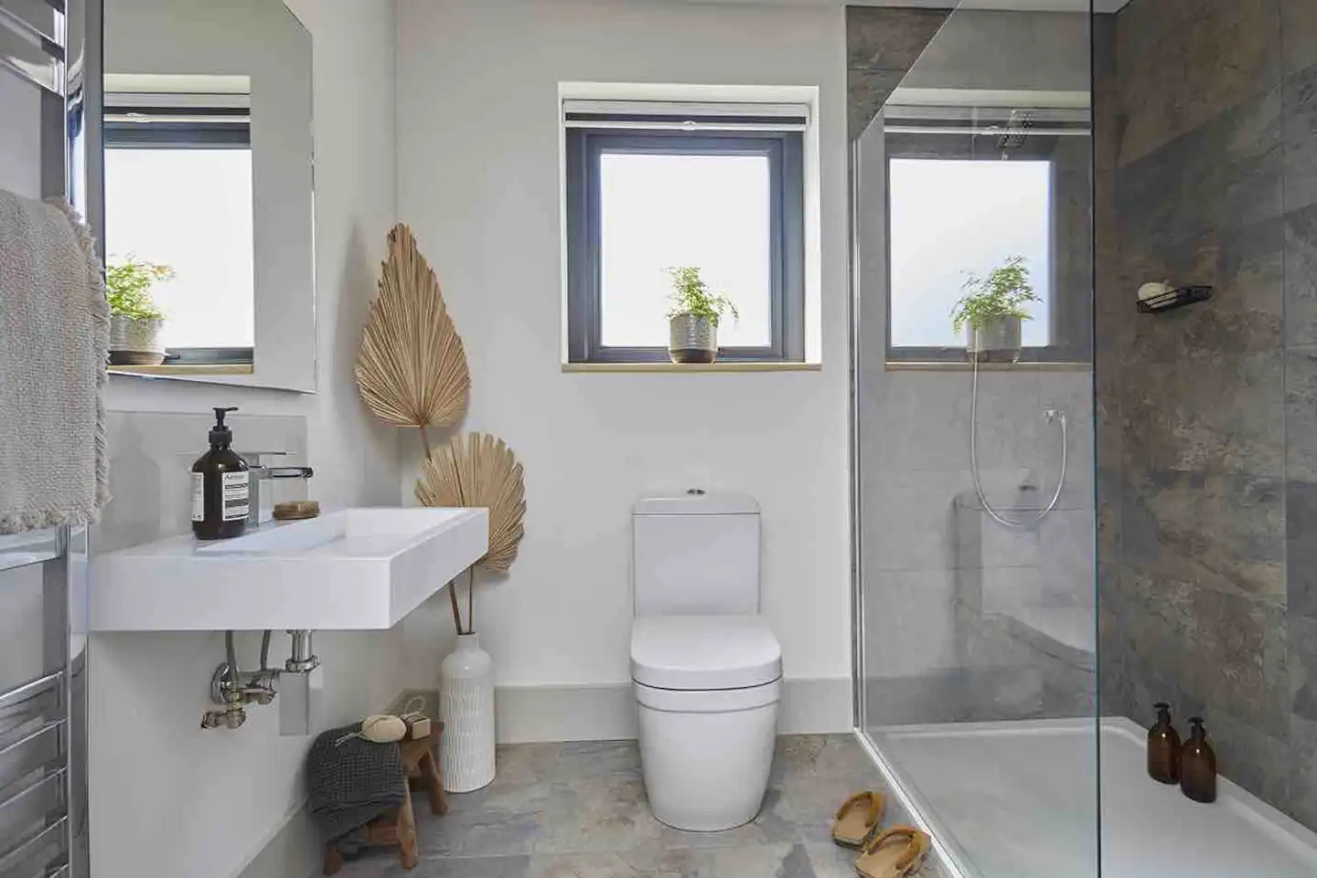 salle de bain maison en bois île de Wight salle de bain maison en bois île de Wight