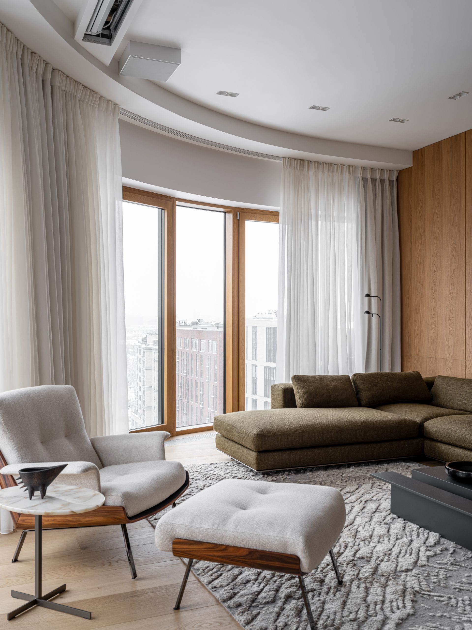 salon décoration design et contemporaine