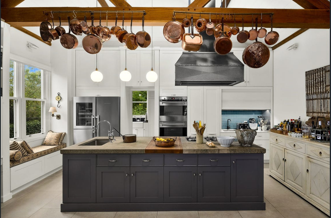 cuisine ouverte avec poutres décoration rustique chic cuisine ouverte avec poutres décoration rustique chic