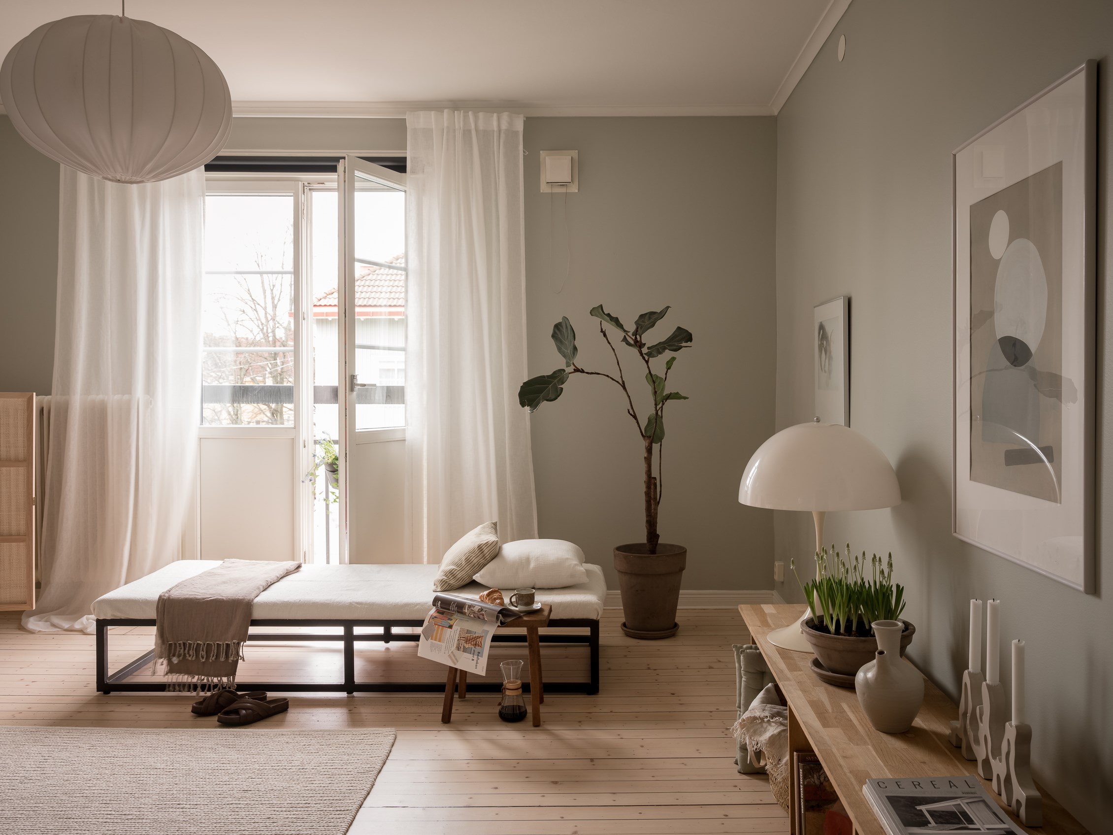 salon décoration scandinave