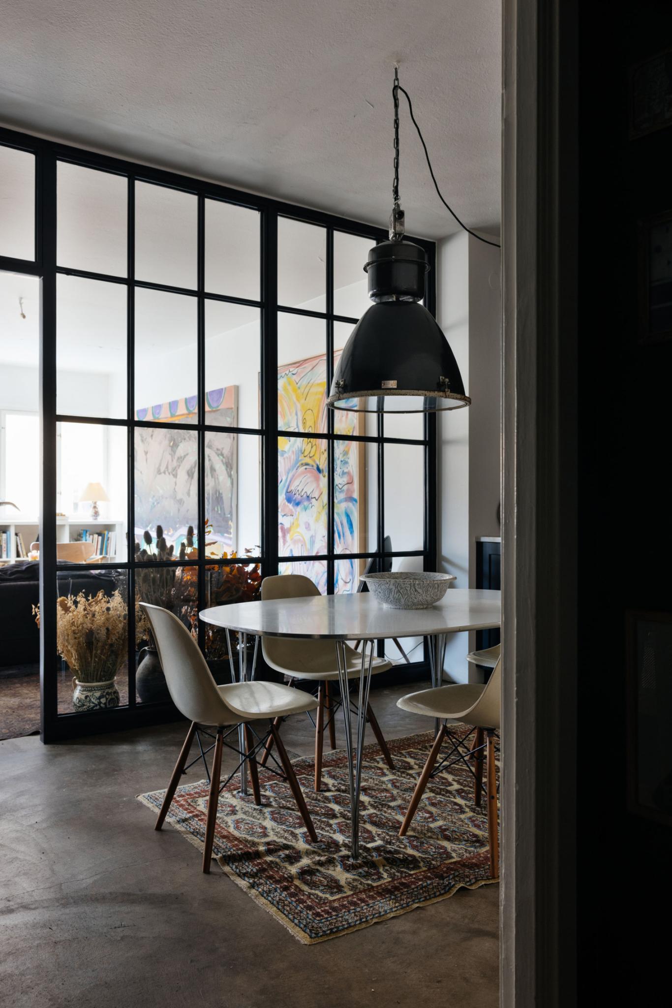 salle à manger avec verrière décoration vintage salle à manger avec verrière décoration vintage