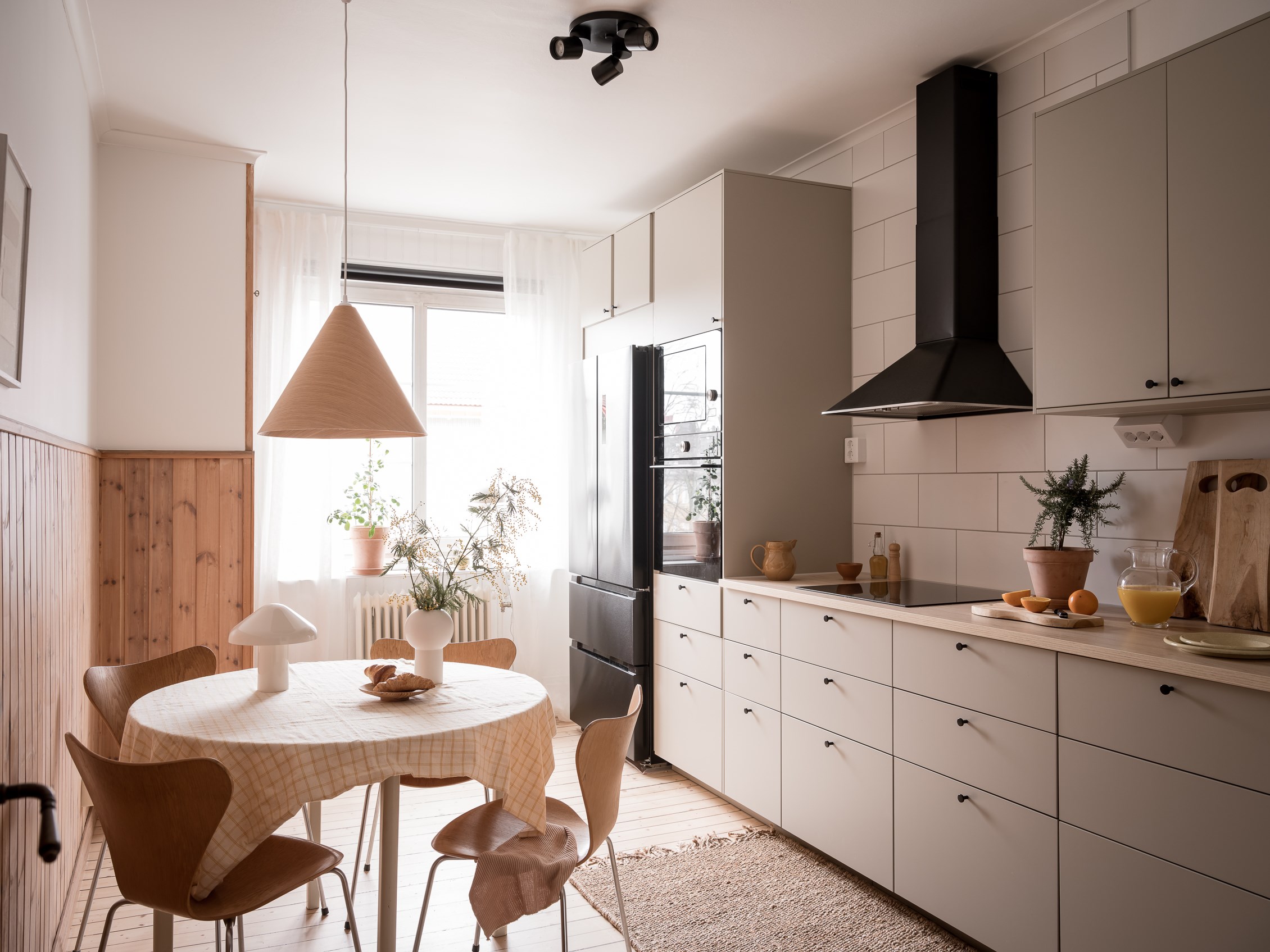cuisine beige décoration scandinave