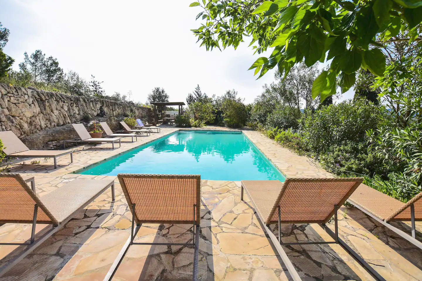 piscine maison en pierres villa Can Felix Ibiza Airbnb piscine maison en pierres villa Can Felix Ibiza Airbnb