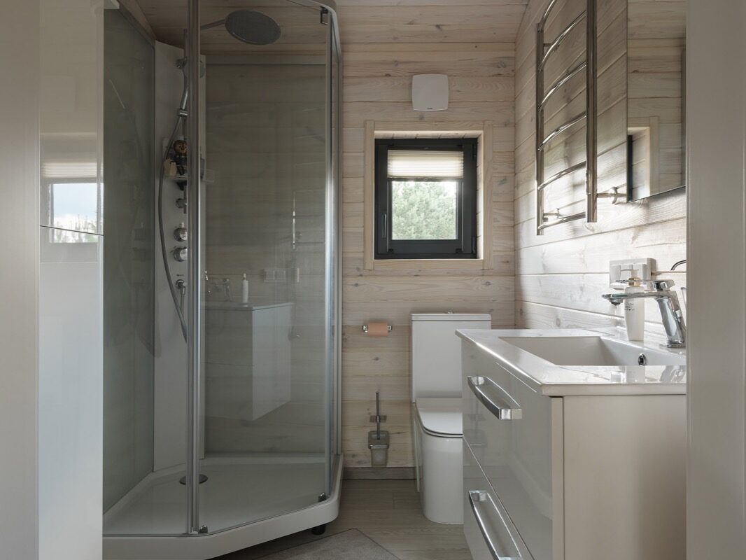 salle de bain maison en bois préfabriquée Scandi 4 Compact Housing salle de bain maison en bois préfabriquée Scandi 4 Compact Housing