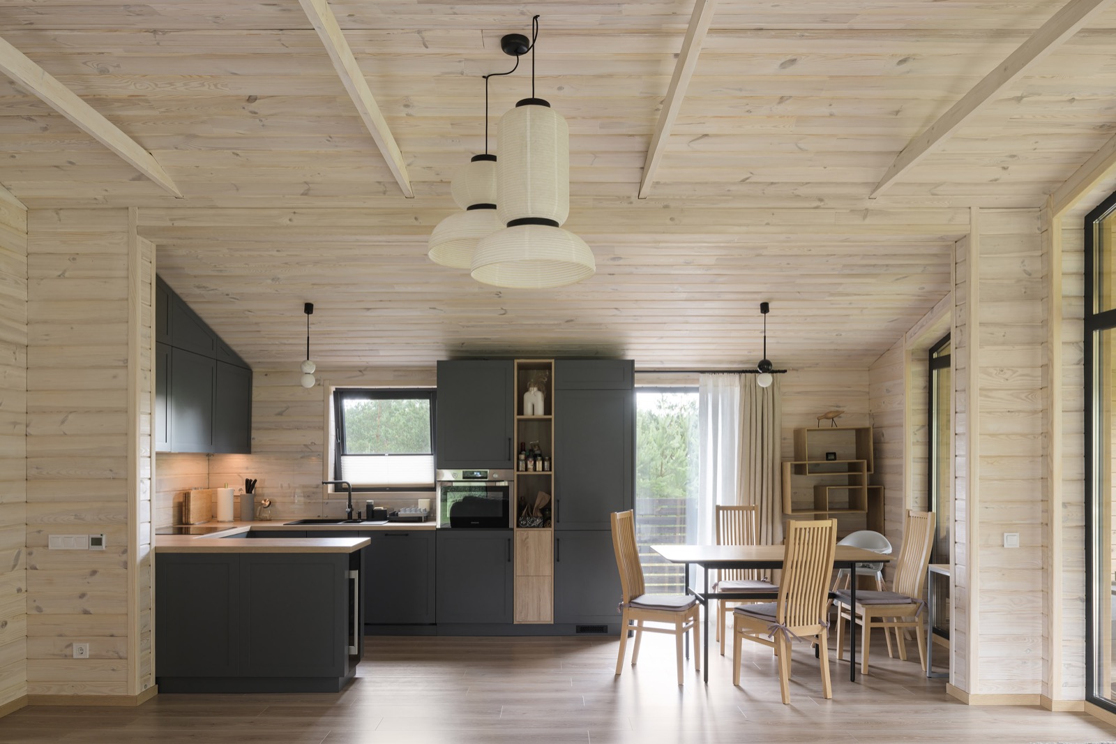 cuisine maison en bois préfabriquée Scandi 4 Compact Housing cuisine maison en bois préfabriquée Scandi 4 Compact Housing