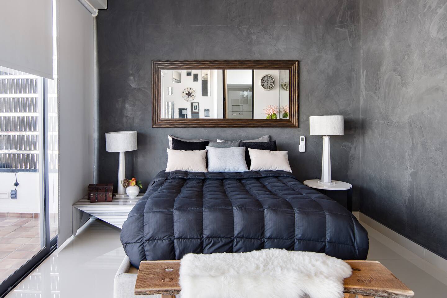 chambre décoration contemporaine murs gris chambre décoration contemporaine murs gris