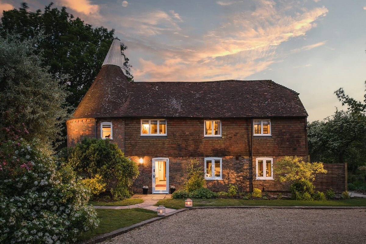 maison de campagne décoration rustique chic et contemporaine