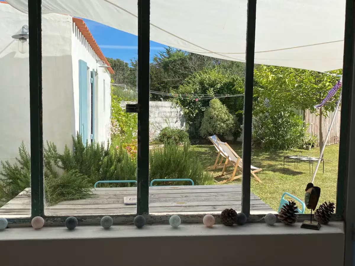 verrière sur jardin