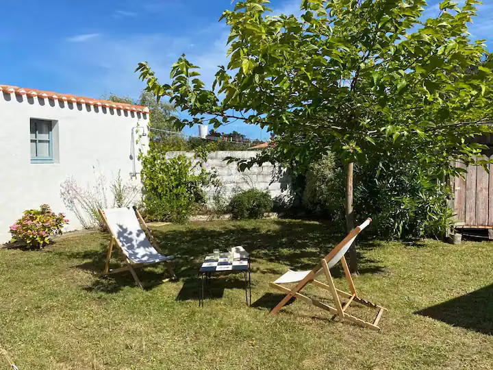 jardin ravissante maison de pêcheur 