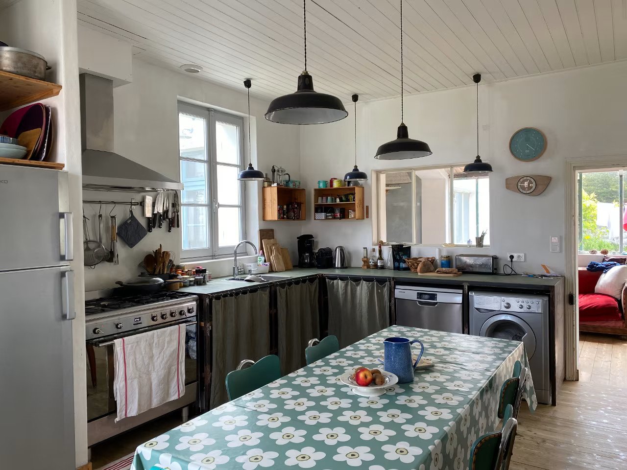 cuisine maison de pêcheur décoration vintage