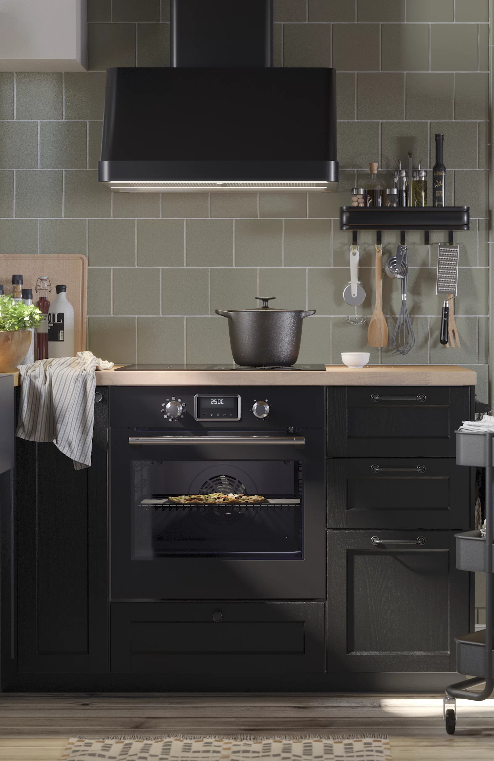 cuisine shaker noire cuisine shaker noire